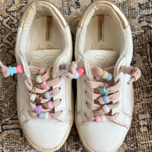 Sam Edelman Ethyl beads toddler sneakers size 11 - Picture 2 of 7